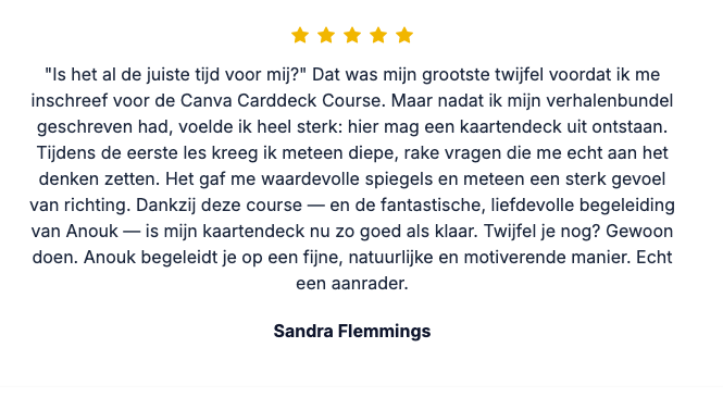 Review van Sandra